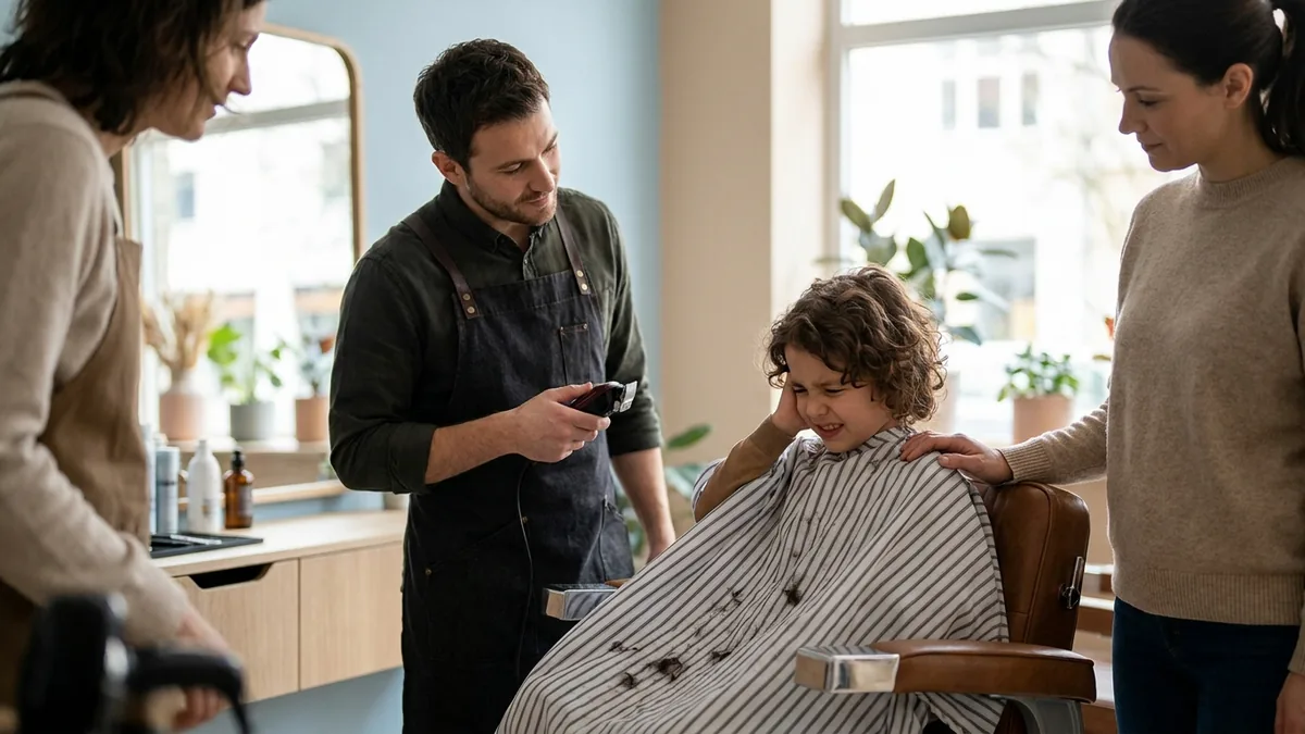 ¿Cortarse el cabello puede doler para un niño autista? Esto es lo que revela la investigación
